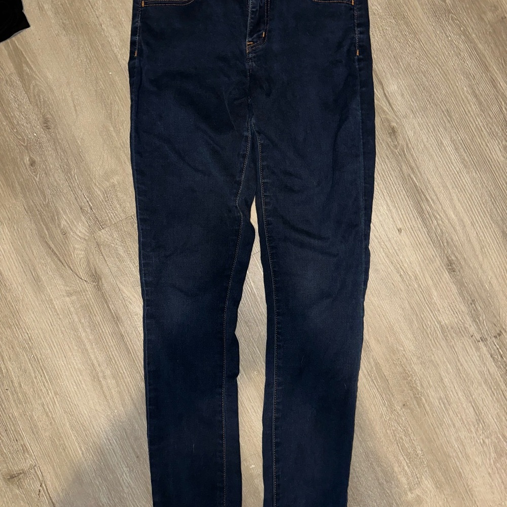 American Eagle Outfitters Dark Blue Skinny Jeans